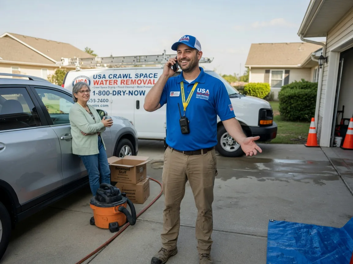 Crawl Space Water Removal Harmony, MN FAQs